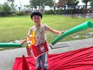開心龍舟滑到定點