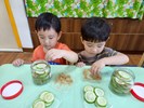 冰糖慢慢放下去