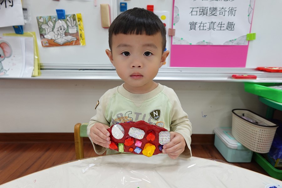 石頭創作完成 (2)