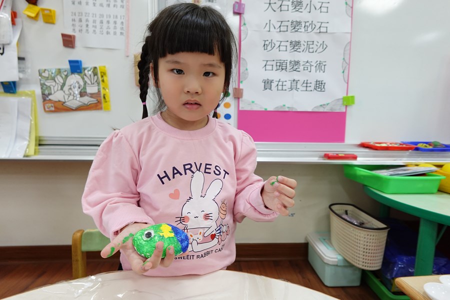 石頭創作完成 (3)