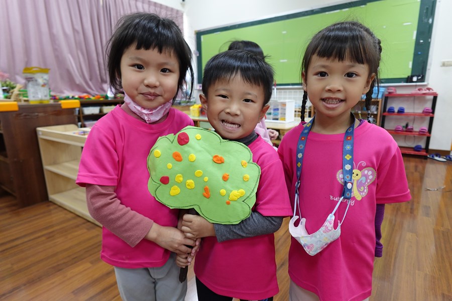 林業文化園區DIY-樹完成囉