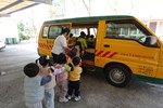 排隊上車