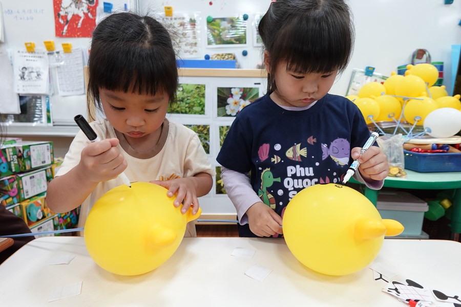 兒童節-氣球小熊五官繪畫 (2)