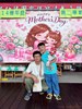 和阿嬤拍愛的合照