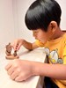 我會自己練習貼上木片造型